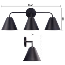 Load image into Gallery viewer, Loft Lantern Modern 3-Light Vanity Light
