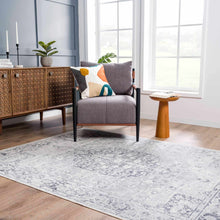 Carregar imagem no visualizador da galeria, Akram Antrasit Flat Pile Washable Rug
