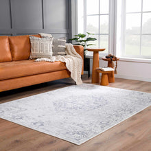 Carregar imagem no visualizador da galeria, Akram Antrasit Flat Pile Washable Rug
