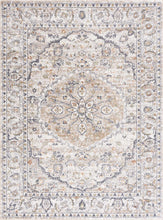 Cargar imagen en el visor de la galería, Hiti Cream Flat Pile Washable Rug
