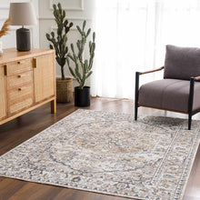 Cargar imagen en el visor de la galería, Hiti Cream Flat Pile Washable Rug
