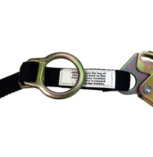 Load image into Gallery viewer, Frontline LPO62RADJ Combat 6&#39; Tie-Back Double Leg Shock Absorbing Lanyard with Rebar Hooks
