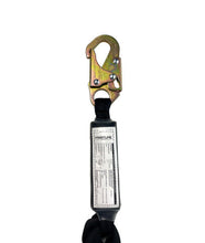 Load image into Gallery viewer, Frontline LPO62RADJ Combat 6&#39; Tie-Back Double Leg Shock Absorbing Lanyard with Rebar Hooks
