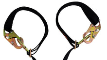 Cargar imagen en el visor de la galería, Frontline LPO62SADJ Combat 6&#39; Tie-Back Double Leg Shock Absorbing Lanyard with Snaphooks

