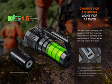 Carregar imagem no visualizador da galeria, Fenix LR60R Rotary Switch Rechargeable Searchlight - 21000 Lumens
