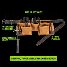Carregar imagem no visualizador da galeria, AWP LT-428-2 Classic Leather Tool Apron
