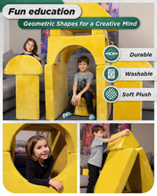 Load image into Gallery viewer, LX15 14pcs Modular Play Couch - Mustard Yellow

