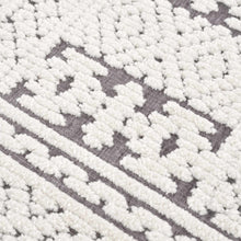 Carregar imagem no visualizador da galeria, Bahar Cream &amp; Gray Washable Area Rug - Clearance
