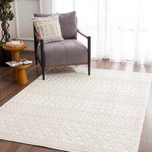 Load image into Gallery viewer, Drago White Washable Area Rug
