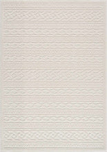 Carregar imagem no visualizador da galeria, Fadey White 3D Washable Rug
