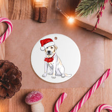 Carregar imagem no visualizador da galeria, Labrador Retriever Christmas Ornament
