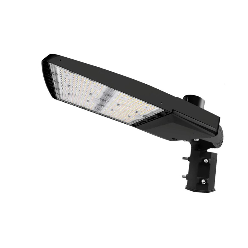 Dusk To Dawn LED Outdoor Area Light - Wattage Options (240W/260W/280W/310W), 46,500 Lumens, CCT Selectable (3000K/4000K/5000K), UL, cUL, DLC5.1 with Photocell - Slip Fitter