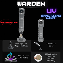 Carregar imagem no visualizador da galeria, Warden - Portable UV Sanitizing Flashlight (275nm Wavelength)

