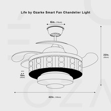Load image into Gallery viewer, Life Smart Fandelier
