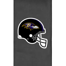 Load image into Gallery viewer, Curve Task Chair with Baltimore Ravens Helmet Logo

