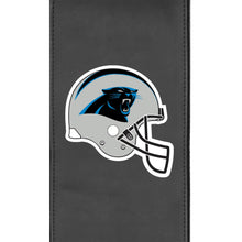 Load image into Gallery viewer, Stealth Power Plus Recliner with Carolina Panthers Helmet Logo
