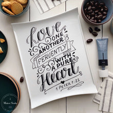 Load image into Gallery viewer, Love One Another - Mesh Stencil 8.5x11

