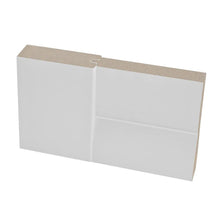 Load image into Gallery viewer, Lucia 22 White Silk Barn Door Slab with Frosted Glass
