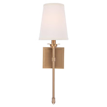 Load image into Gallery viewer, Manor Modern Traditional 1-Light Wall Sconce Light
