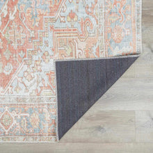 Load image into Gallery viewer, Rust Maayon Washable Rug
