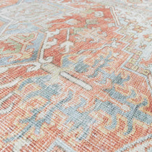 Load image into Gallery viewer, Rust Maayon Washable Rug
