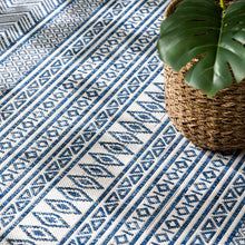 Load image into Gallery viewer, Madras Light Blue Green All Over Performance Area Rug
