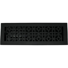 Load image into Gallery viewer, Cast Aluminum Cathedral Vent Cover - Black
