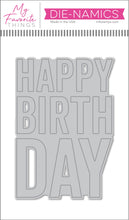 Cargar imagen en el visor de la galería, Big Happy Birthday Die-namics
