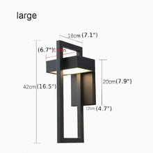 Load image into Gallery viewer, Alcamo | Black Retro Outdoor Waterproof LED Wall Lighting
