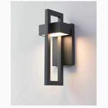 Load image into Gallery viewer, Alcamo | Black Retro Outdoor Waterproof LED Wall Lighting
