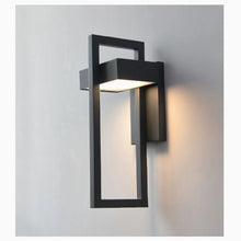 Load image into Gallery viewer, Alcamo | Black Retro Outdoor Waterproof LED Wall Lighting
