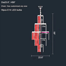 Load image into Gallery viewer, Capri | Large Crystal Chandelier for Living Room
