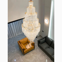 Load image into Gallery viewer, Capri | Large Crystal Chandelier for Living Room
