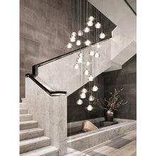 Load image into Gallery viewer, MIRODEMI® Cernobbio | Staircase Hanging Crystal Lamp | S2024S
