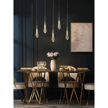 Carregar imagem no visualizador da galeria, Orta San Giulio | Hanging Crystal Lamp for Living Room

