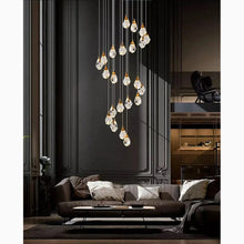 Load image into Gallery viewer, Luxury Diamond Crystal Chandelier
