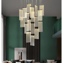 Carregar imagem no visualizador da galeria, MIRODEMI® Varenna | Gold Long Hanging Light Fixture
