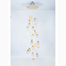 Load image into Gallery viewer, Vernazza | Creative Staircase Crystal Chandelier
