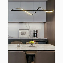 Load image into Gallery viewer, MIRODEMI® Carros | Minimalistic Wave Design Chandelier for Dining Room | S2024S
