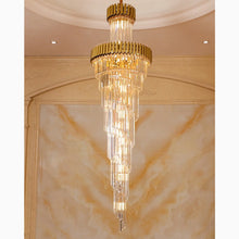 Cargar imagen en el visor de la galería, MIRODEMI® Ravello | Stairwell Crystal Chandelier for Hall
