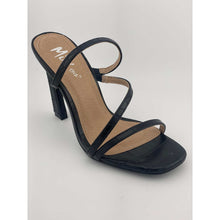 Load image into Gallery viewer, MIXX SHUZ MISS BLACK CROC PU HEELS
