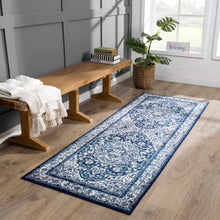 Cargar imagen en el visor de la galería, Billy Blue Medallion Rug - Promo
