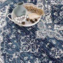 Cargar imagen en el visor de la galería, Billy Blue Medallion Rug - Promo
