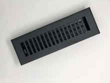 Cargar imagen en el visor de la galería, Cast Aluminum Contemporary Vent Covers - Black
