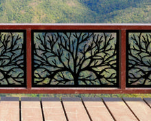 Cargar imagen en el visor de la galería, Bare Tree Fence/Gate Panel Insert (Metal and Plastic Available)
