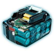 Carregar imagem no visualizador da galeria, Makita BL1850B 18V LXT® Lithium‑Ion 5.0Ah Battery
