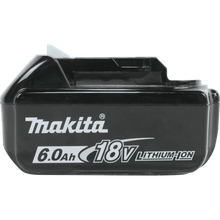 Carregar imagem no visualizador da galeria, Makita BL1860B 18V LXT® Lithium‑Ion 6.0Ah Battery
