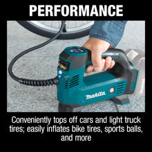 Carregar imagem no visualizador da galeria, Makita DMP180ZX 18V LXT Lithium Ion Cordless Inflator
