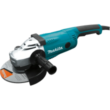 Carregar imagem no visualizador da galeria, Makita GA7021 7 in. Angle Grinder w/ Grinding wheel, Side handle &amp; Wheel Guard with 7 in. 24 Seg Diamond Cup Wheel
