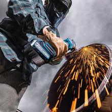 Carregar imagem no visualizador da galeria, Makita GAG14M1 40V max XGT® Brushless Cordless 4‑1/2” / 6" Paddle Switch Angle Grinder Kit, with Electric Brake (4.0Ah)
